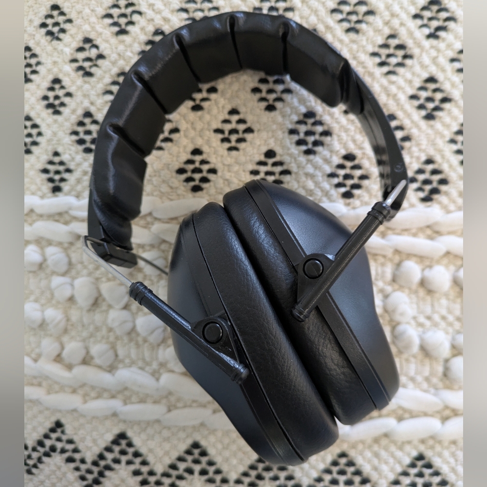 Walker's Black and Gray Ear Protection Pro/Low Profile Folding Muff